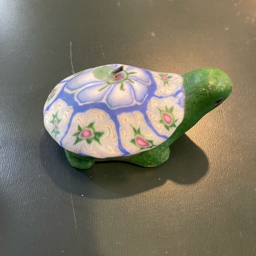 Turtle candle